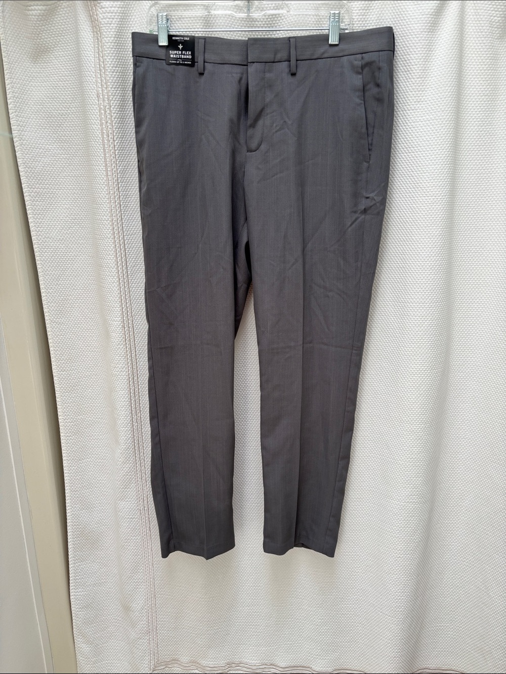 Kenneth Cole New York Gray Men's Dress Pants